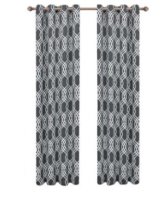 Superior Ribbon Room Darkening 2 Curtain Panels, 52" x 96"