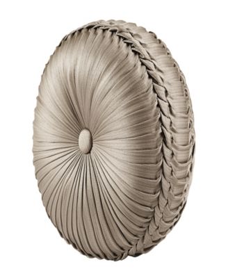Декоративная подушка Five Queens Court Beaumont Tufted, 15" Round