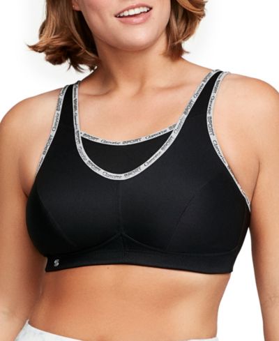 Женский спортивный бюстгальтер Glamorise Plus Size Sport No-Bounce Camisole 1066