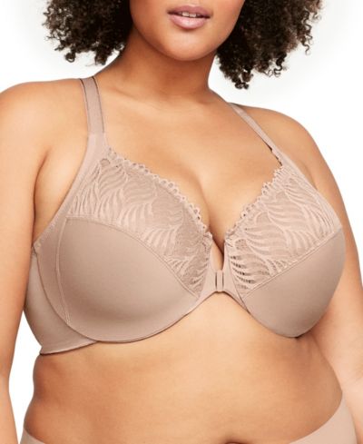 Женский бюстгальтер Glamorise Plus Size Wonder Wire Front Close T-Back 1246
