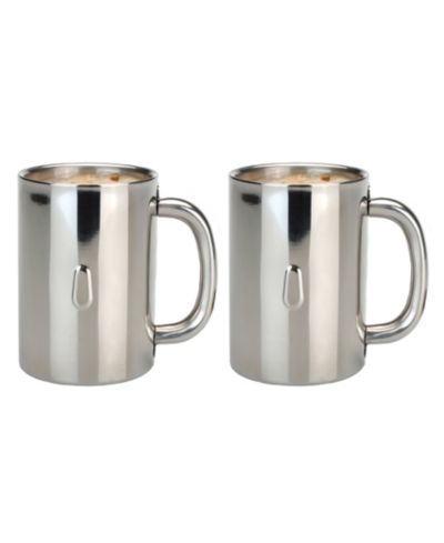 Комплект из 2-х кофейных кружек BergHOFF Stainless Steel 12-Oz.