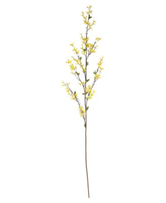 Nearly Natural 55" Forsythia Artificial Flower, Set of 3