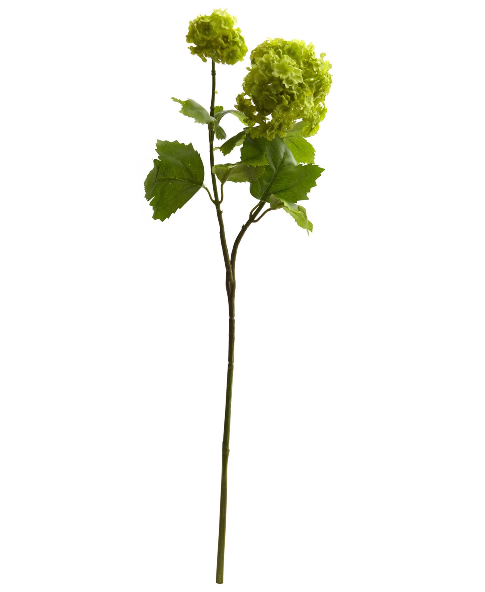 Nearly Natural искусственный цветок Snowball Hydrangea, набор из 6 шт, 18"