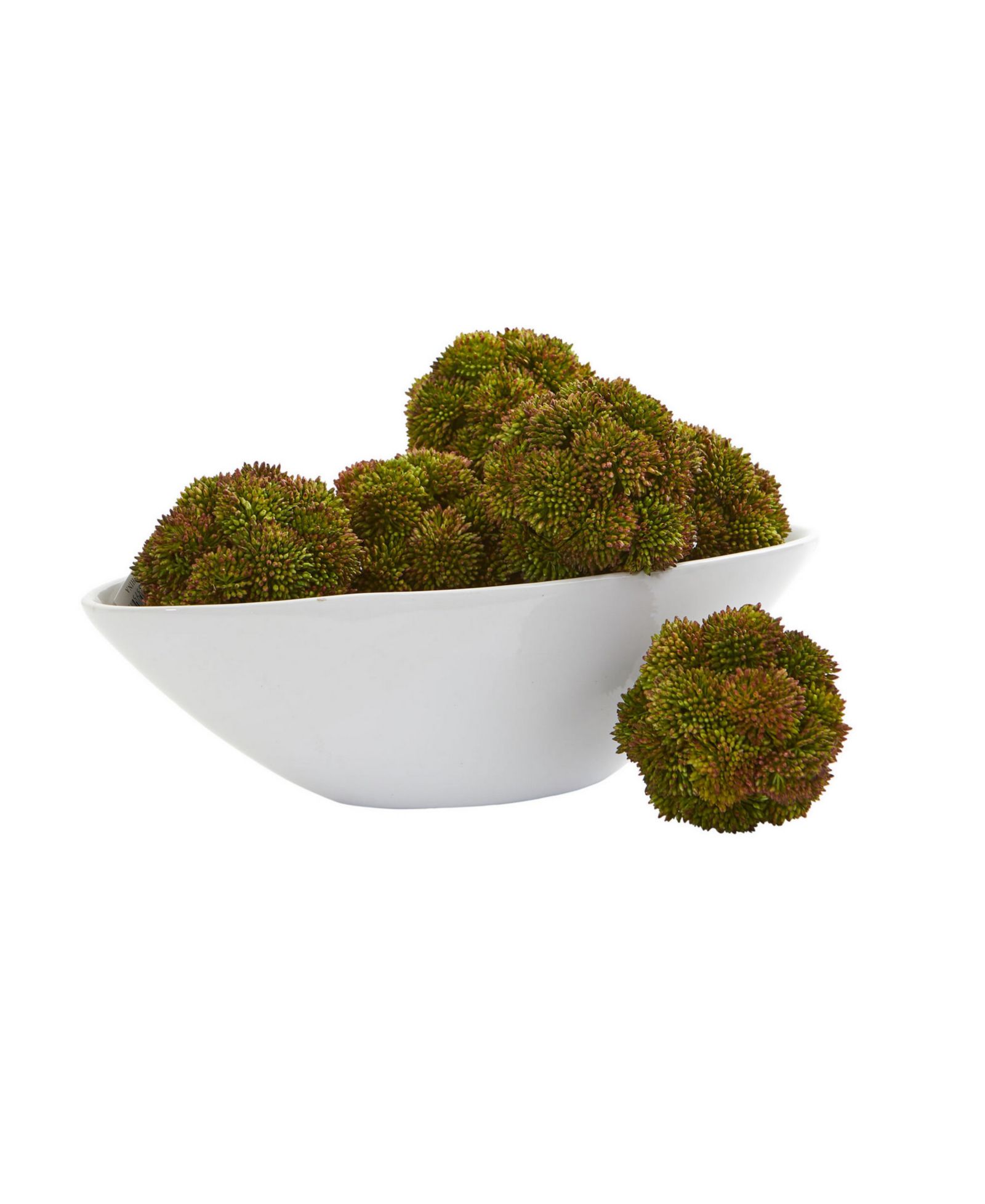 Nearly Natural искусственные сферы суккуленты Sedum, набор из 6 шт., 4 дюйма