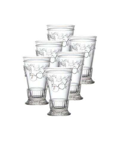 Набор стаканов La Rochere Versailles 12-ounce Double Old Fashioned, 6 шт.