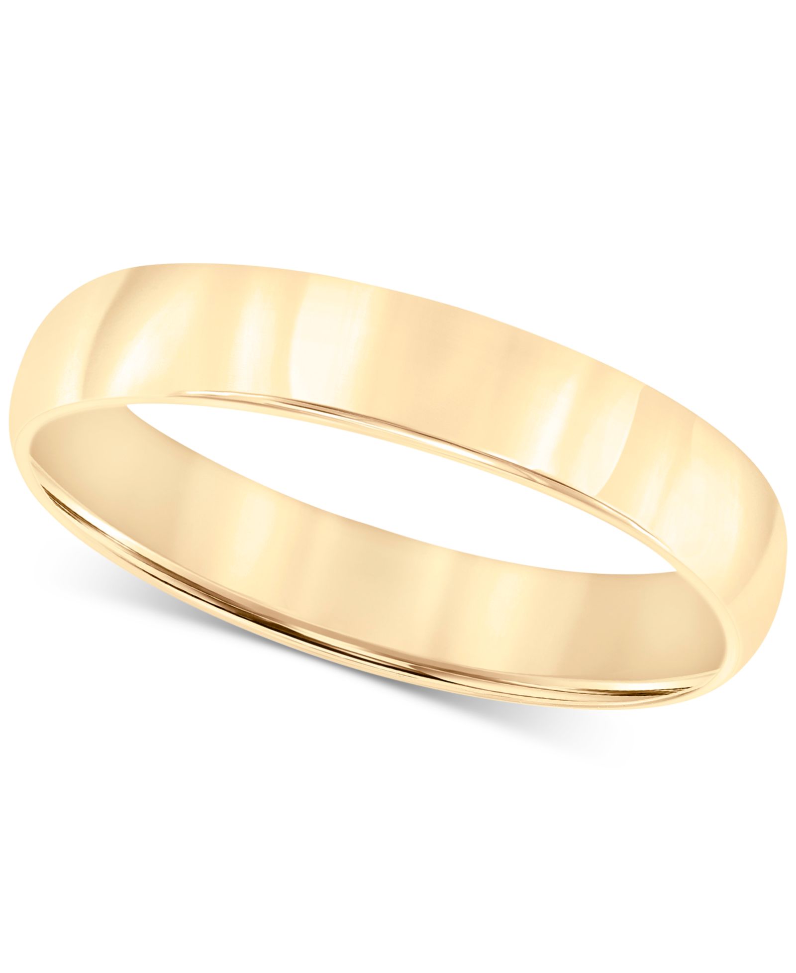 Обручальное кольцо 14k Gold 4mm