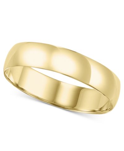 Обручальное кольцо 14k Gold 5mm