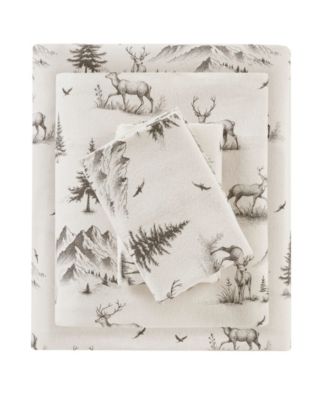 Gray Deer Toile