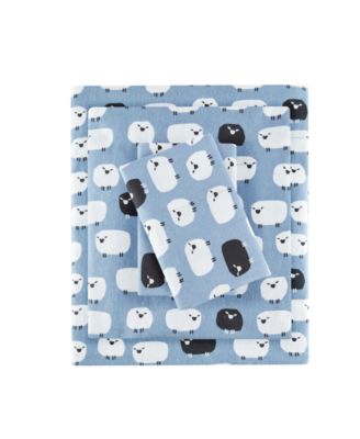 Woolrich Printed Cotton Flannel 4-Pc. Sheet Set, King