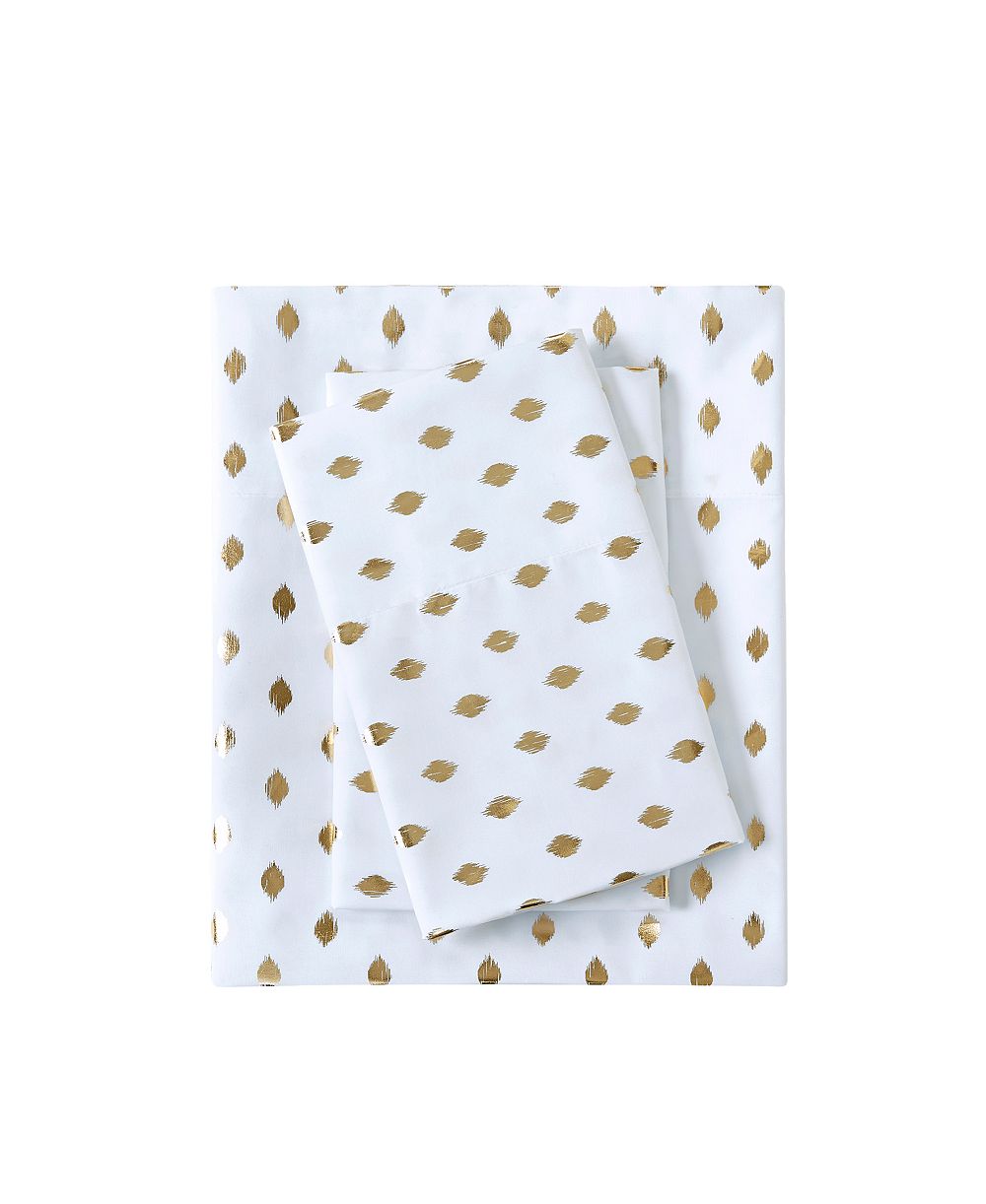 Intelligent Design Metallic Dot Sheet Set, Full