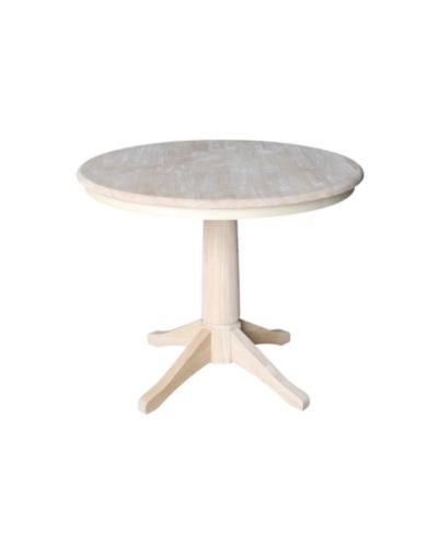 International Concepts круглый pedestal стол