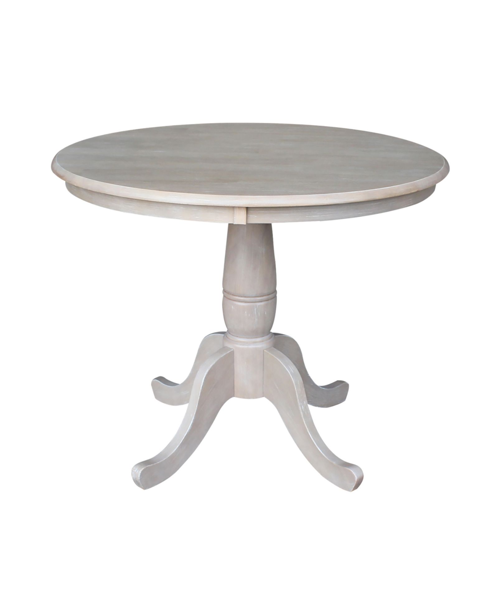 Круглый pedestal стол International Concepts 36" - 28.9"H