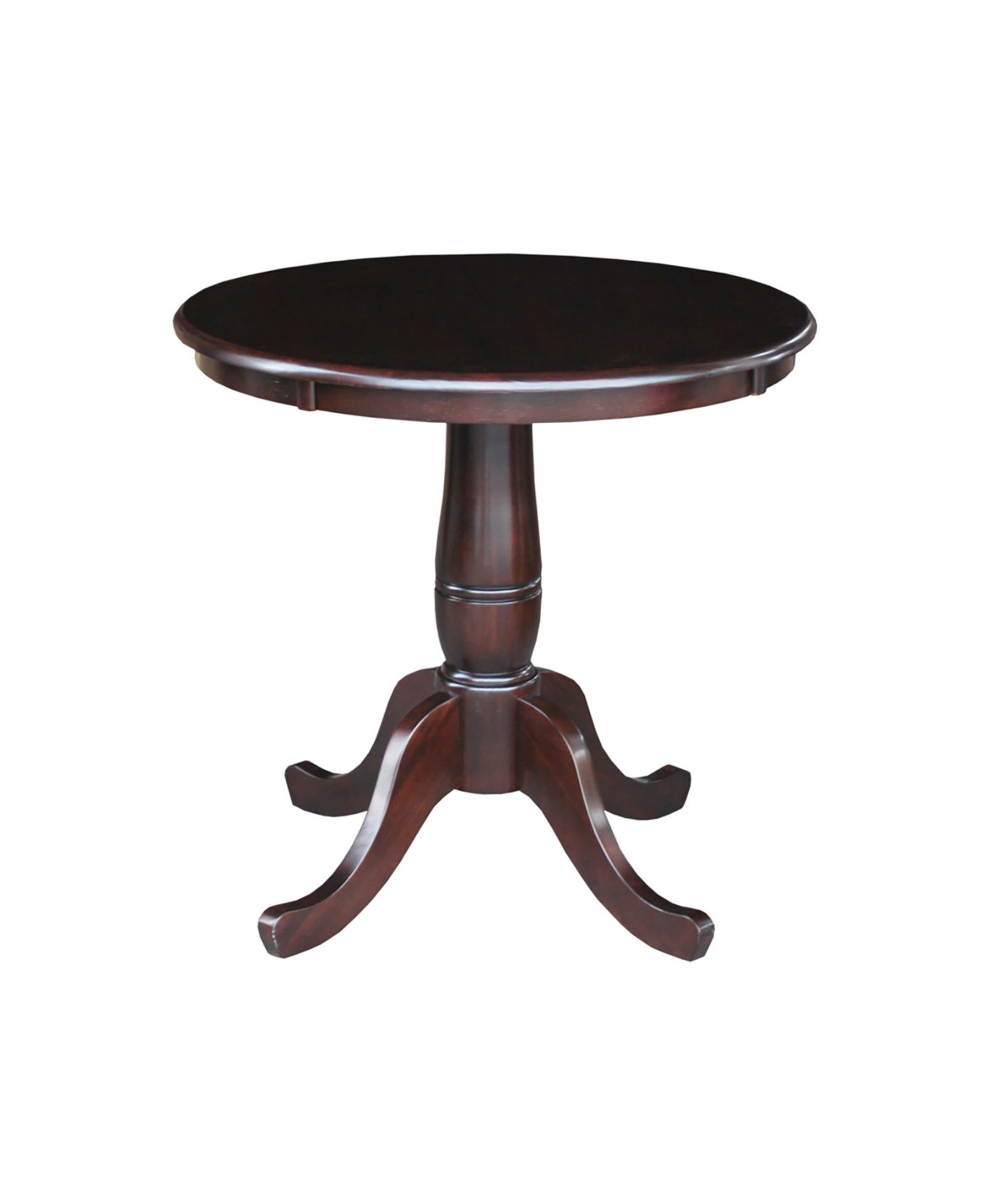 International Concepts 30" Round Top Pedestal Table- 28.9"H