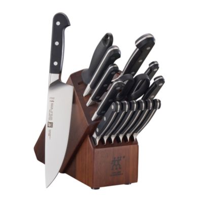 Набор ножей ZWILLING Pro 16pc с подставкой из акации