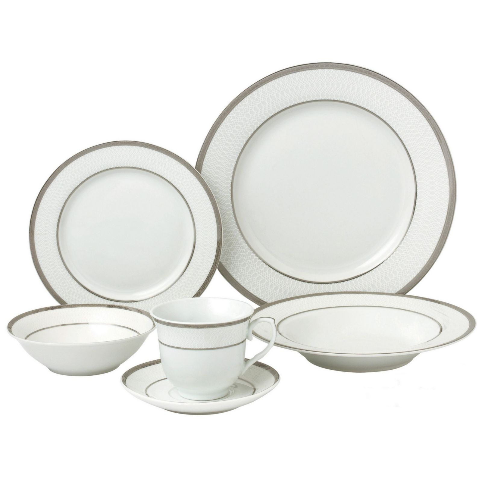 Набор столовой посуды Lorren Home Trends Ashley 24-Pc., на 4 персоны