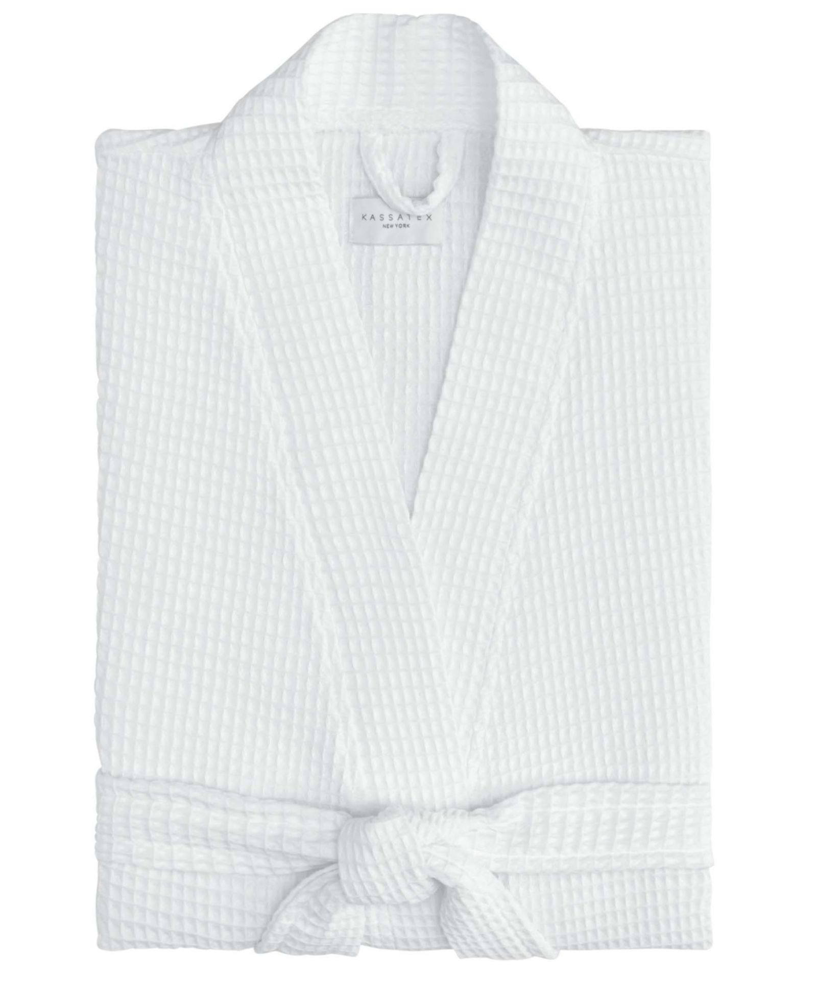 Cassadecor 100% Cotton Relaxed Honeycomb Robe