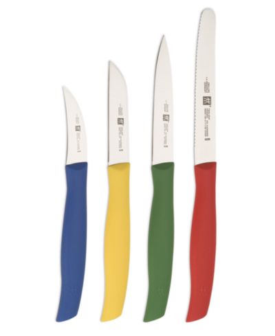 Zwilling TWIN® Grip набор из 4 ножей для очистки, цветной
