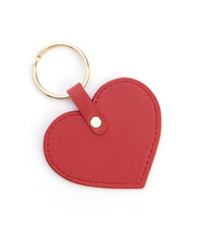 Кожаный брелок Royce New York Heart Shaped Key Fob