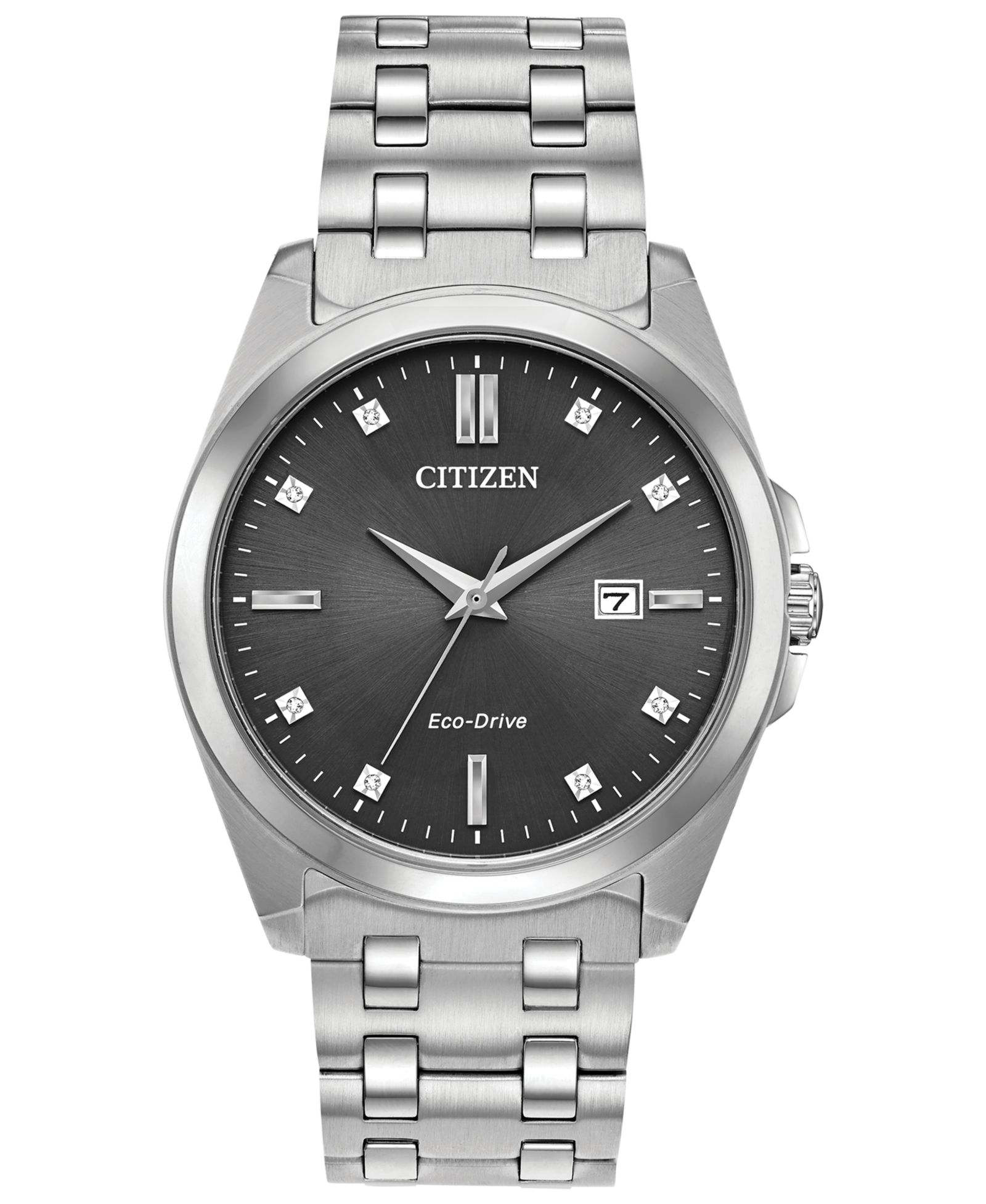 Citizen Eco-Drive Мужской Corso Stainless Steel Bracelet Watch 41mm