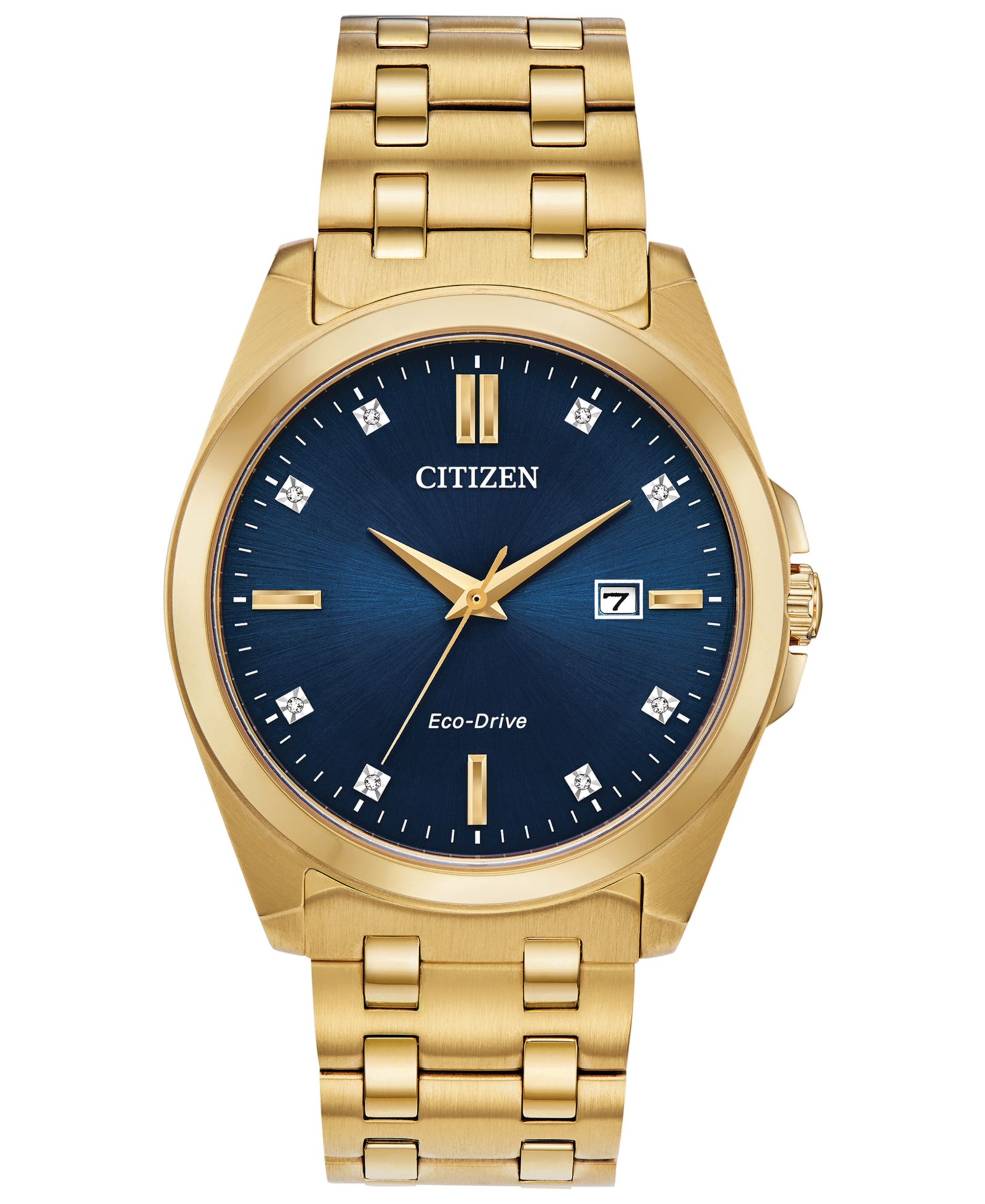 Citizen Eco-Drive Men's Corso Gold-Tone Stainless Steel Bracelet Watch 41mm