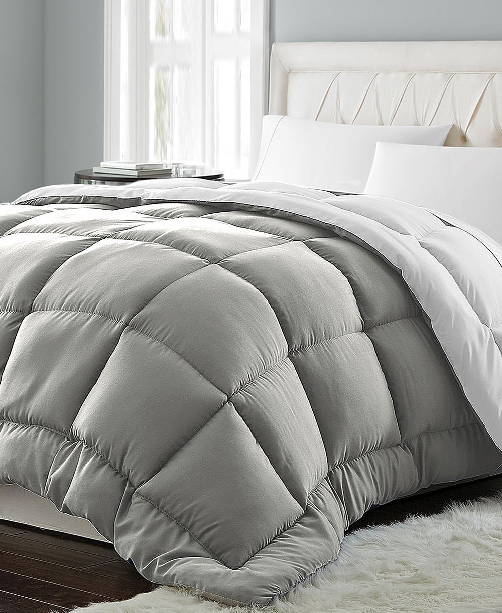 Royal Luxe Reversible Down Alternative Comforter, Full/Queen, Exclusively at Macy’s
