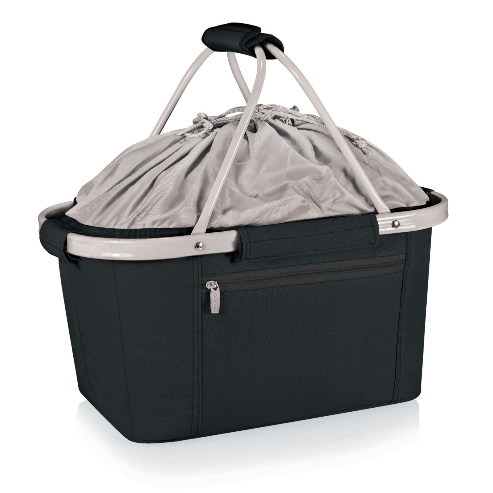 Oniva® by Picnic Time Metro Black Basket Collapsible Cooler Tote