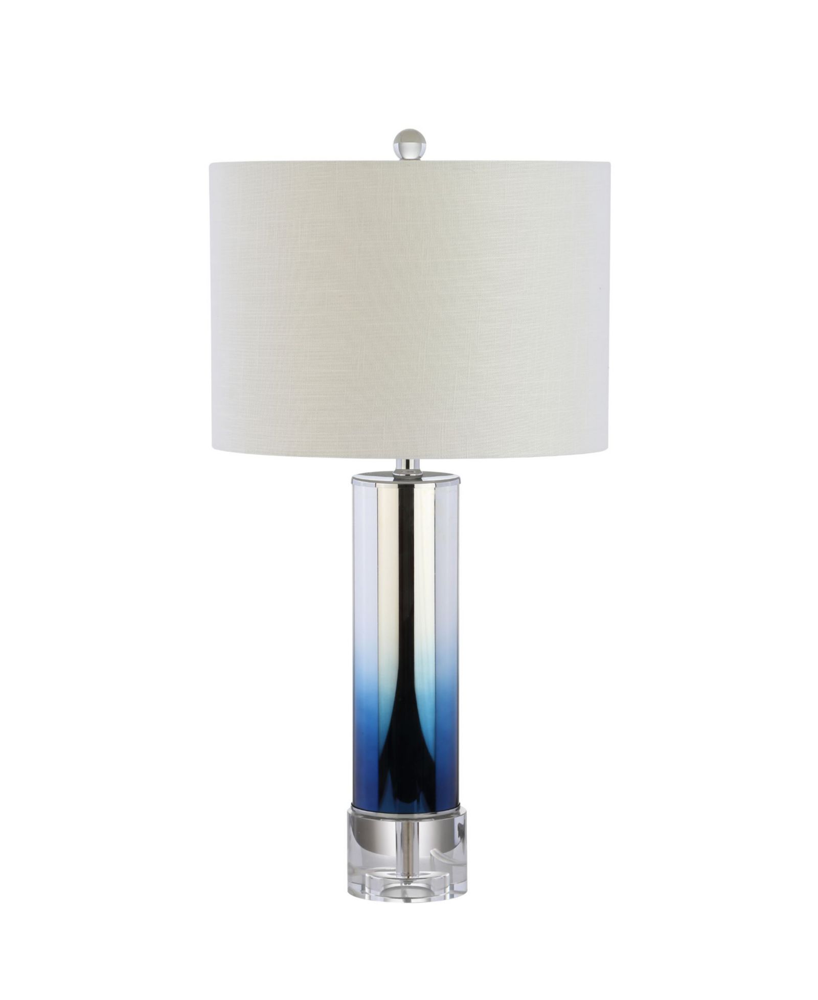 JONATHAN Y Edward Glass or Crystal Led Table Lamp