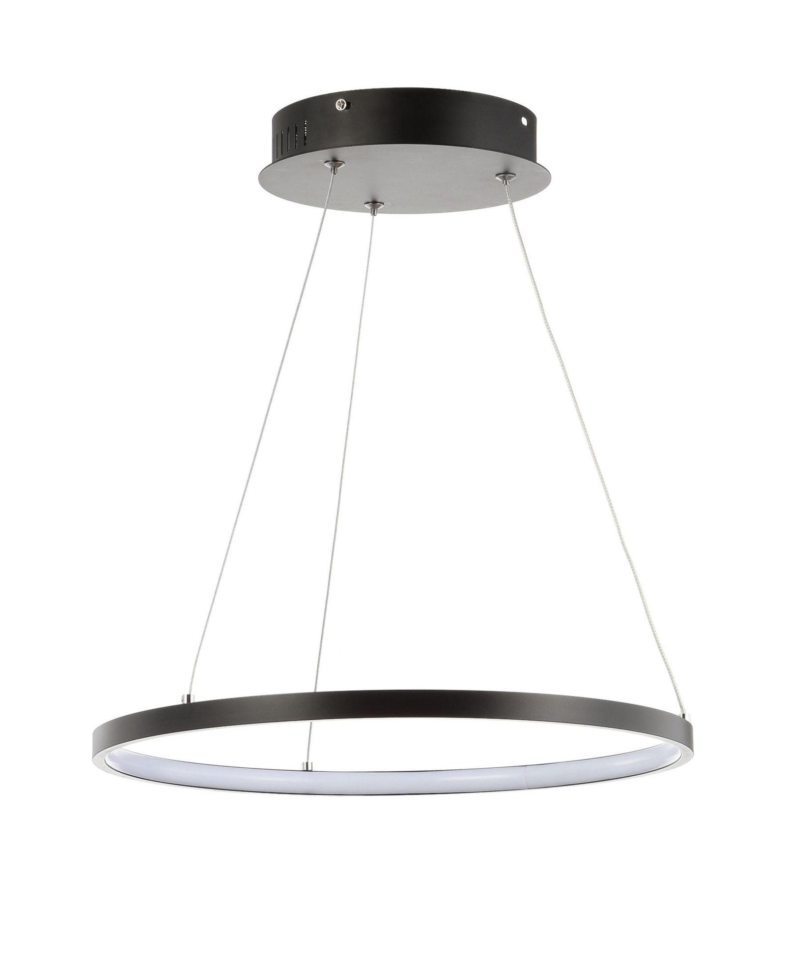 JONATHAN Y Металлическая люстра Bradley Round Integrated Led
