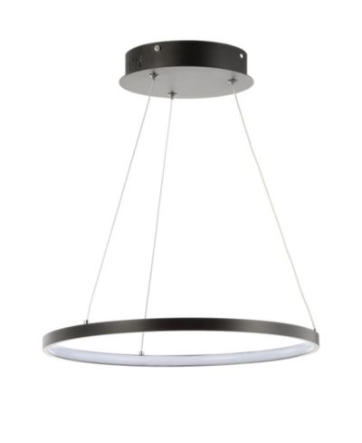 JONATHAN Y Металлическая люстра Bradley Round Integrated Led