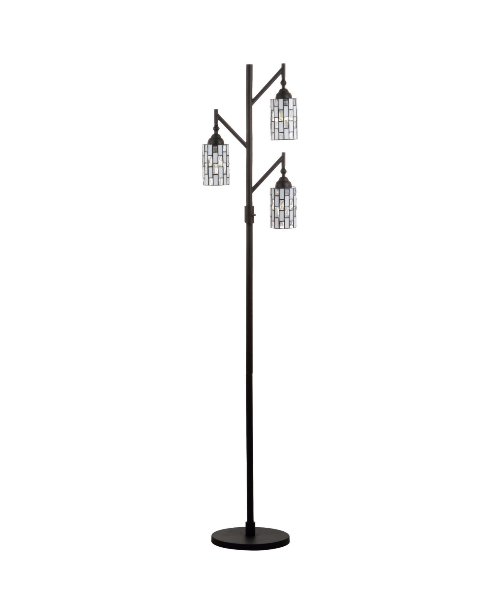 JONATHAN Y Lewis Tiffany-Multi-Light Led Floor Lamp