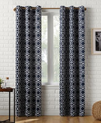 Штора Barnett Trellis Blackout с люверсами
