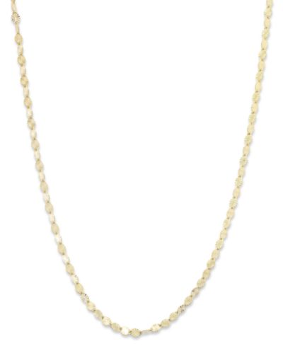 Giani Bernini 18K Gold over Sterling Silver Necklace, 20" Diamond-Cut Chain