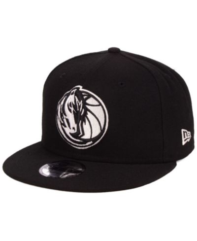 Кепка New Era Dallas Mavericks 9FIFTY Snapback, черно-белая