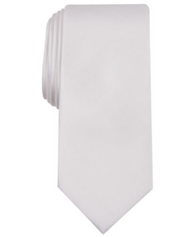 Alfani Men's Solid Texture Slim Tie, Created for Macy's