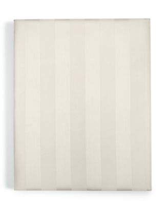 Charter Club Stripe 550 Thread Count 100% Cotton 18" Fitted Sheet, Queen, Exclusively at Macy’s