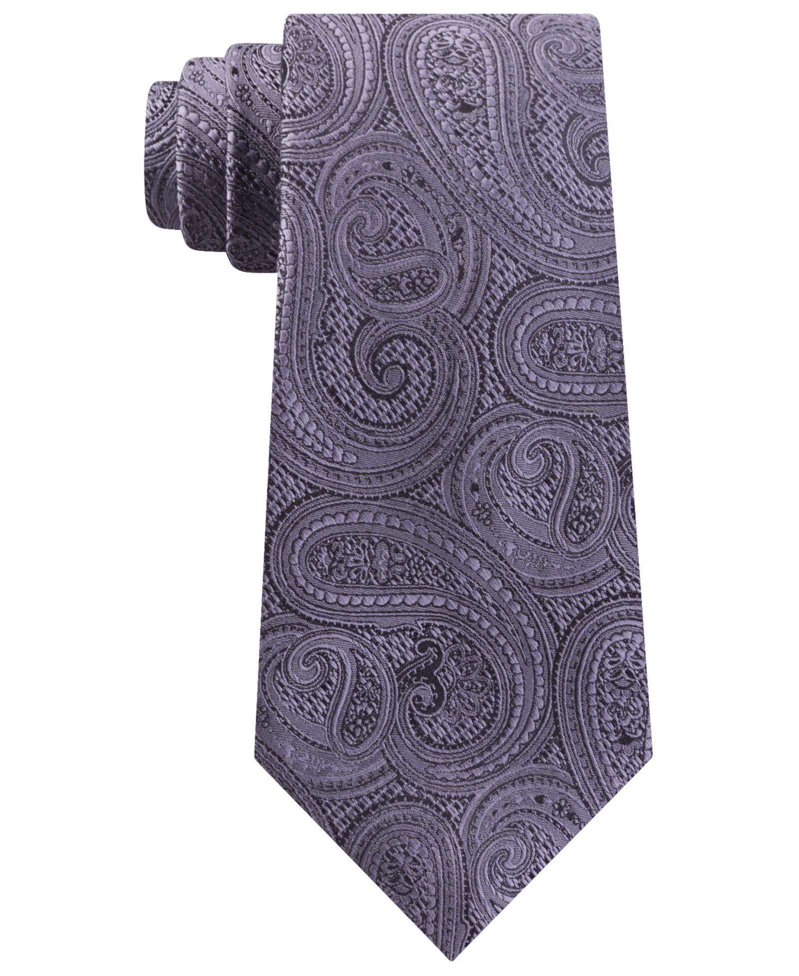 Мужской шелковый галстук Michael Kors Men's Rich Texture Paisley