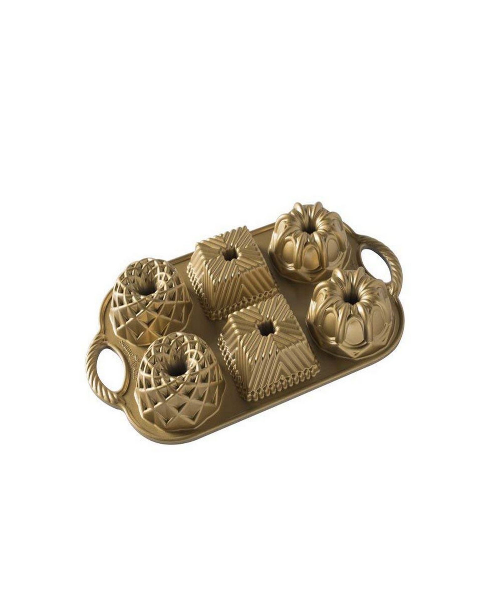 Nordic Ware форма для кексов Geo Bundtlette