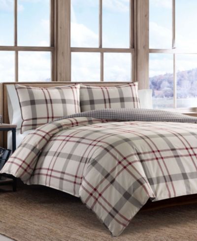 Eddie Bauer Реверсивный комплект из 3 чехлов для одеял, King