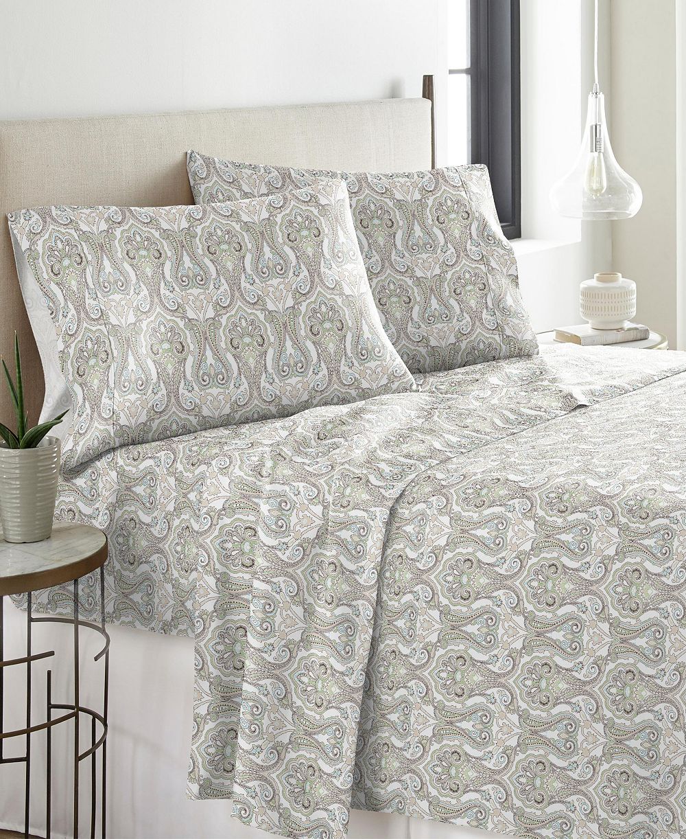 Pointehaven Heavy Weight Cotton Flannel Sheet Set, California King