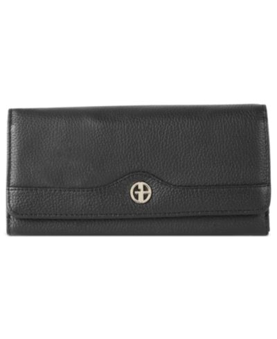 Кошелек Giani Bernini Pebble Leather Receipt
