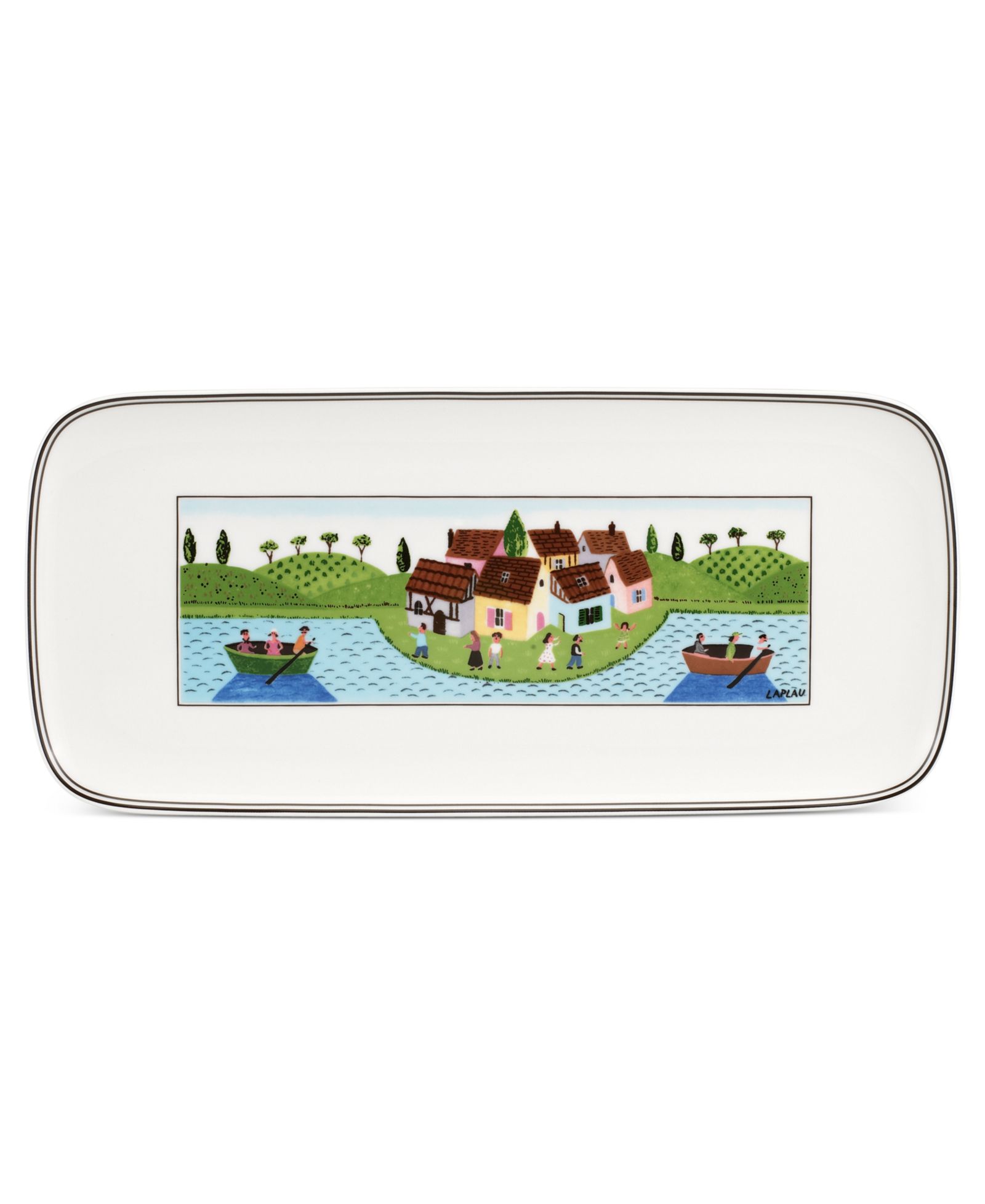 Сервировочный поднос Villeroy & Boch Design Naif Sandwich Tray