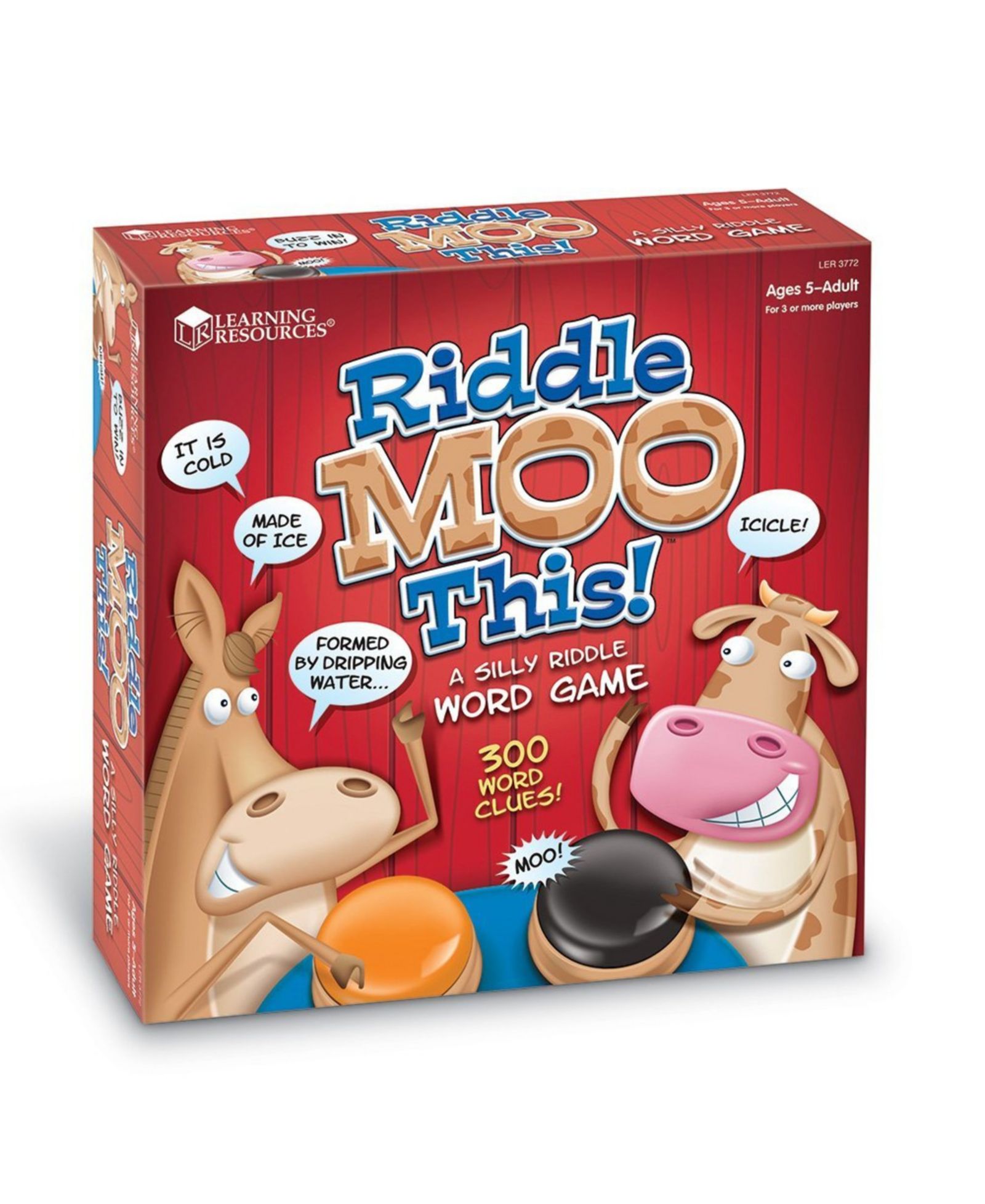 Настольная игра Learning Resources Riddle Moo This Silly Riddle Word Game