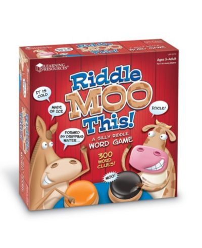 Настольная игра Learning Resources Riddle Moo This Silly Riddle Word Game