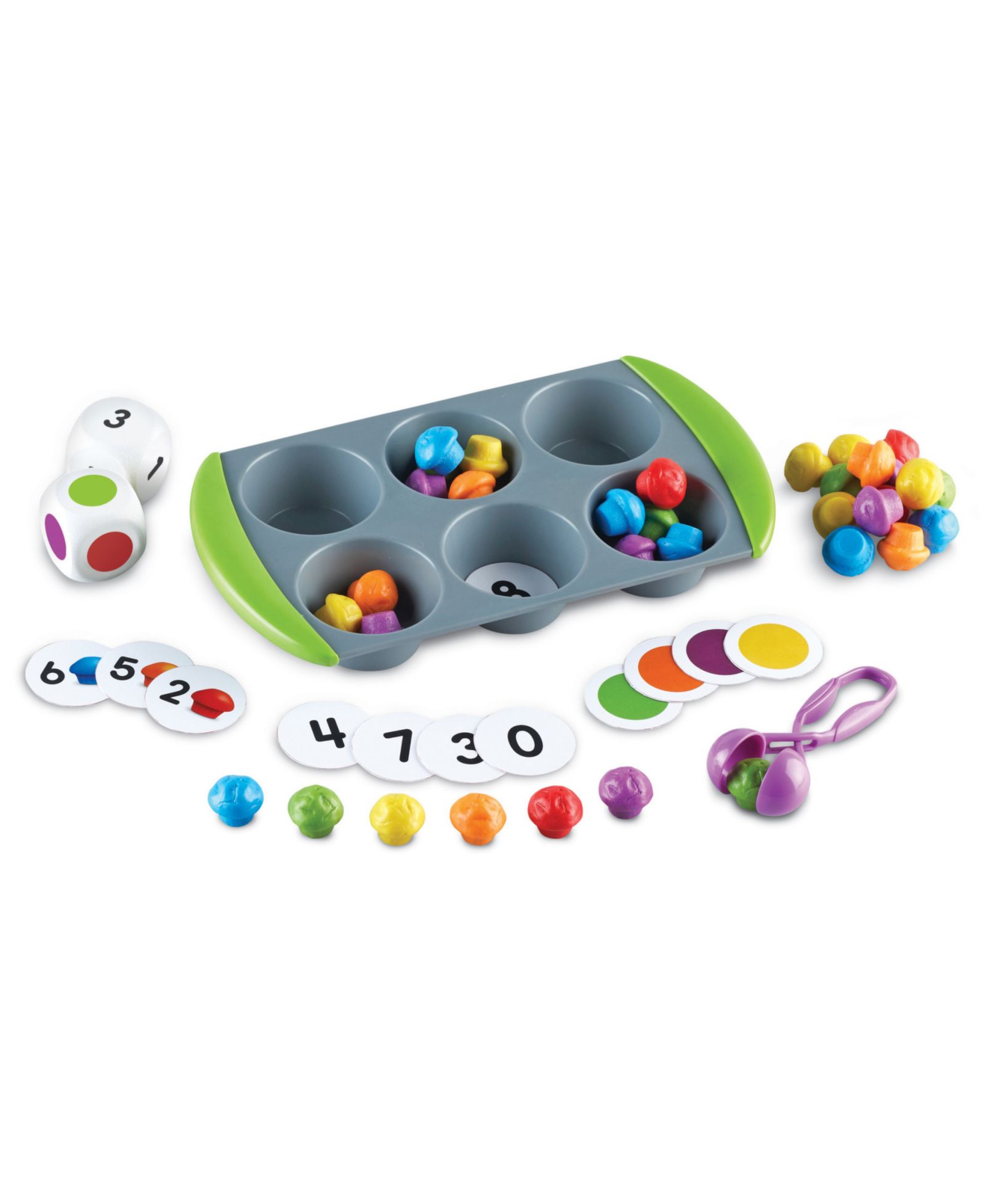 Learning Resources Mini Muffin Match Up математический игровой набор