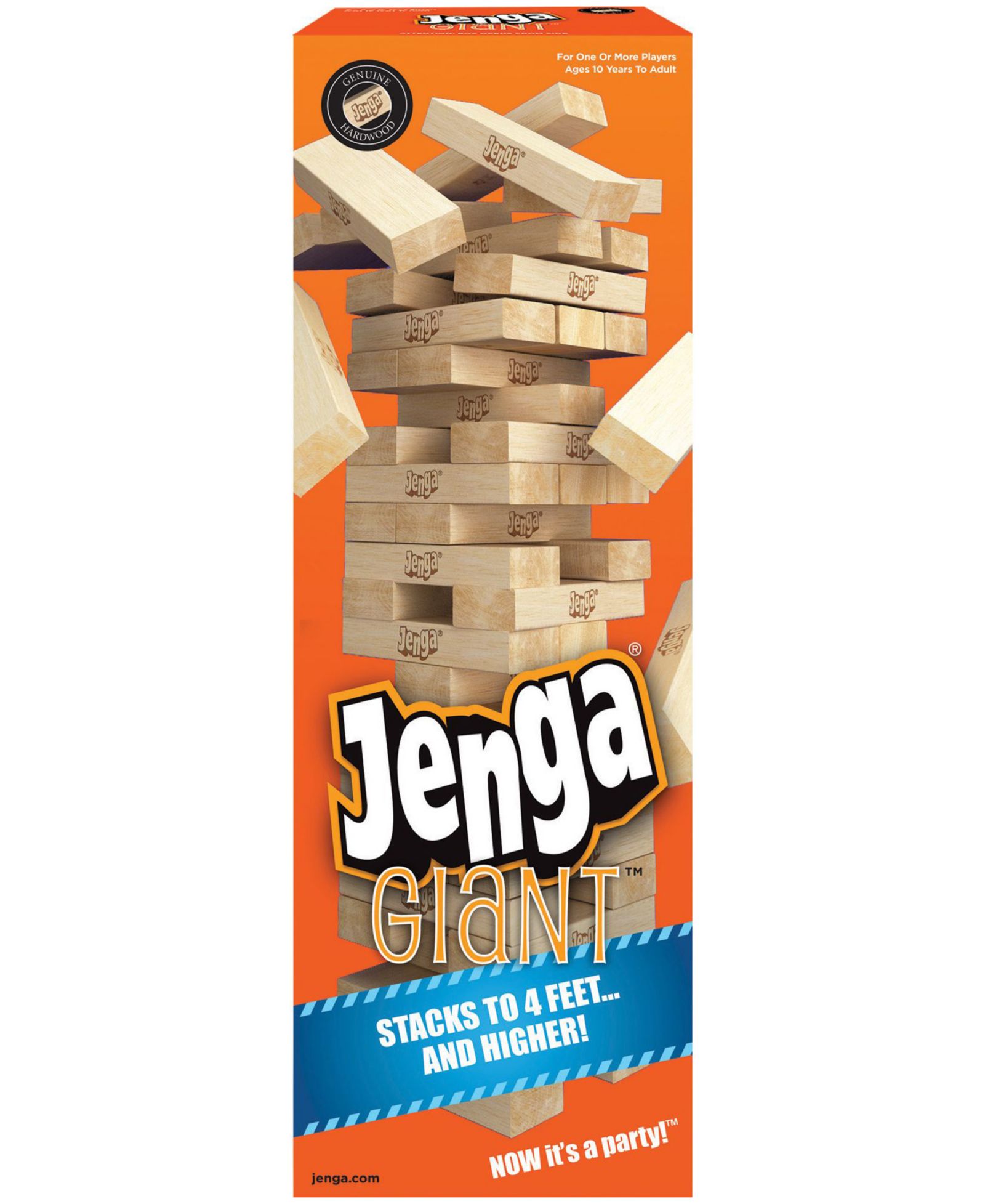 Jenga Giant Puzzle Game из натурального дерева