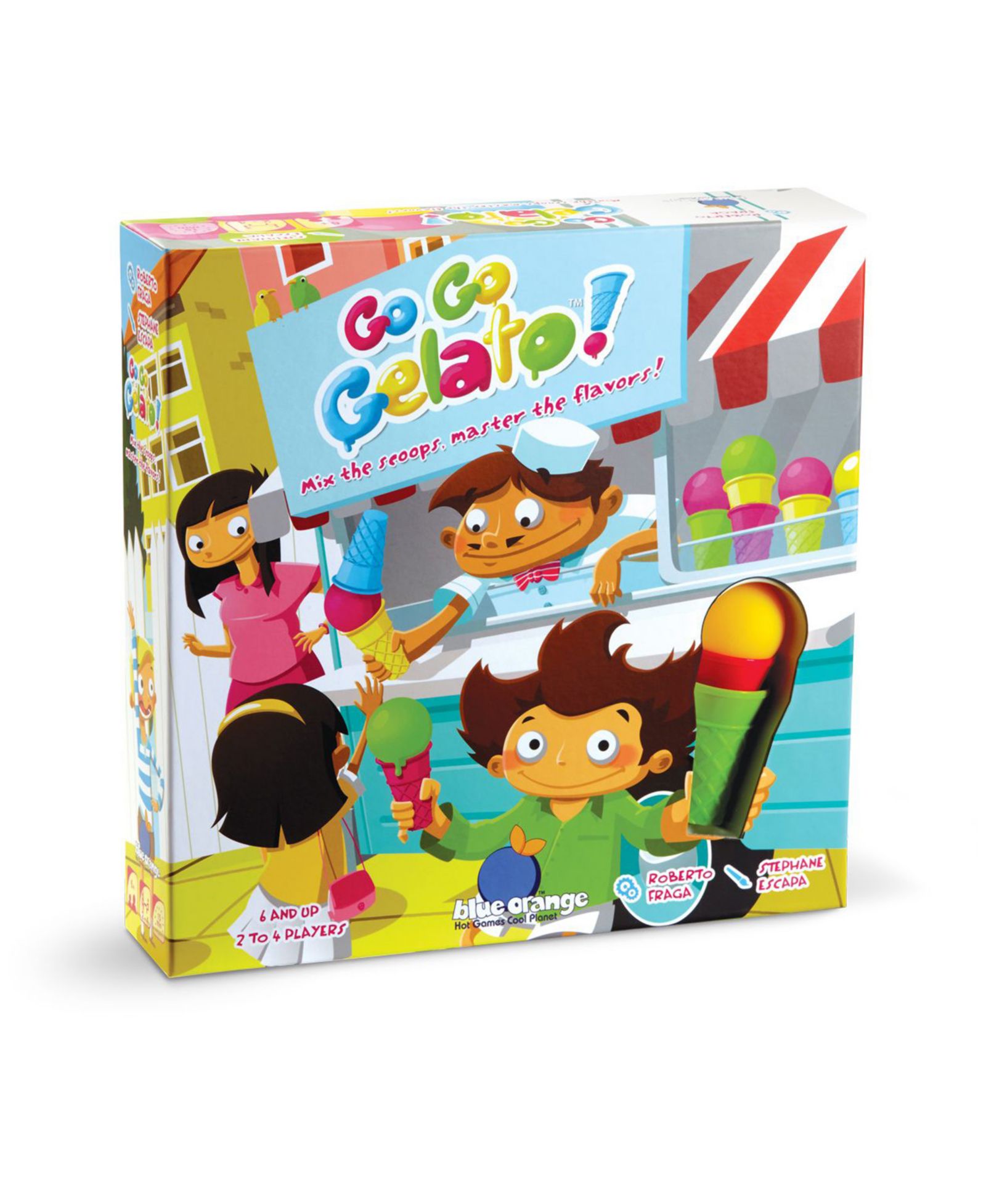 Blue Orange Games Go Go Gelato Party Family Board Game, Ages 6+
