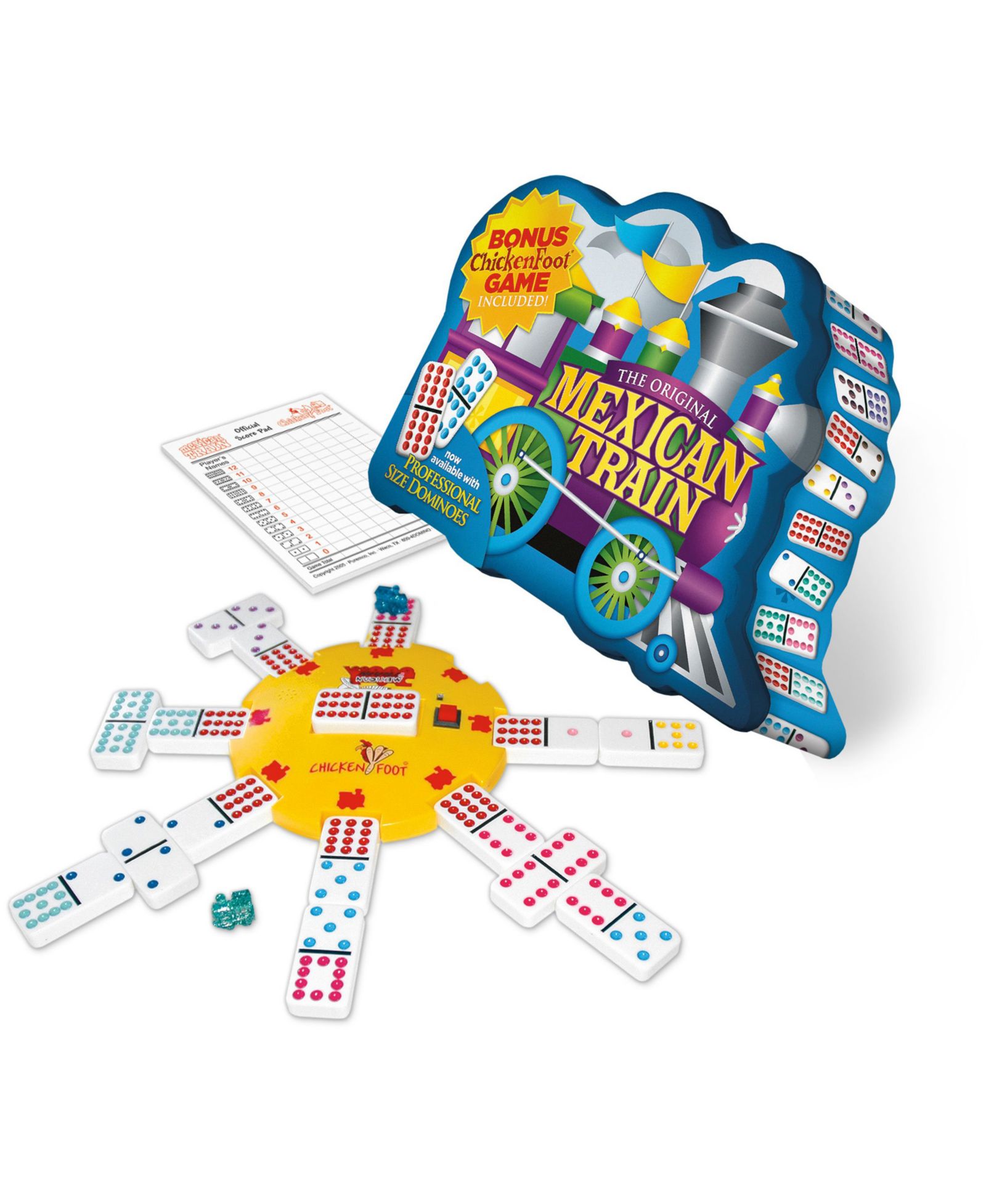 Набор домино Mexican Train Deluxe Traditional Double 12 Domino Set with Dots