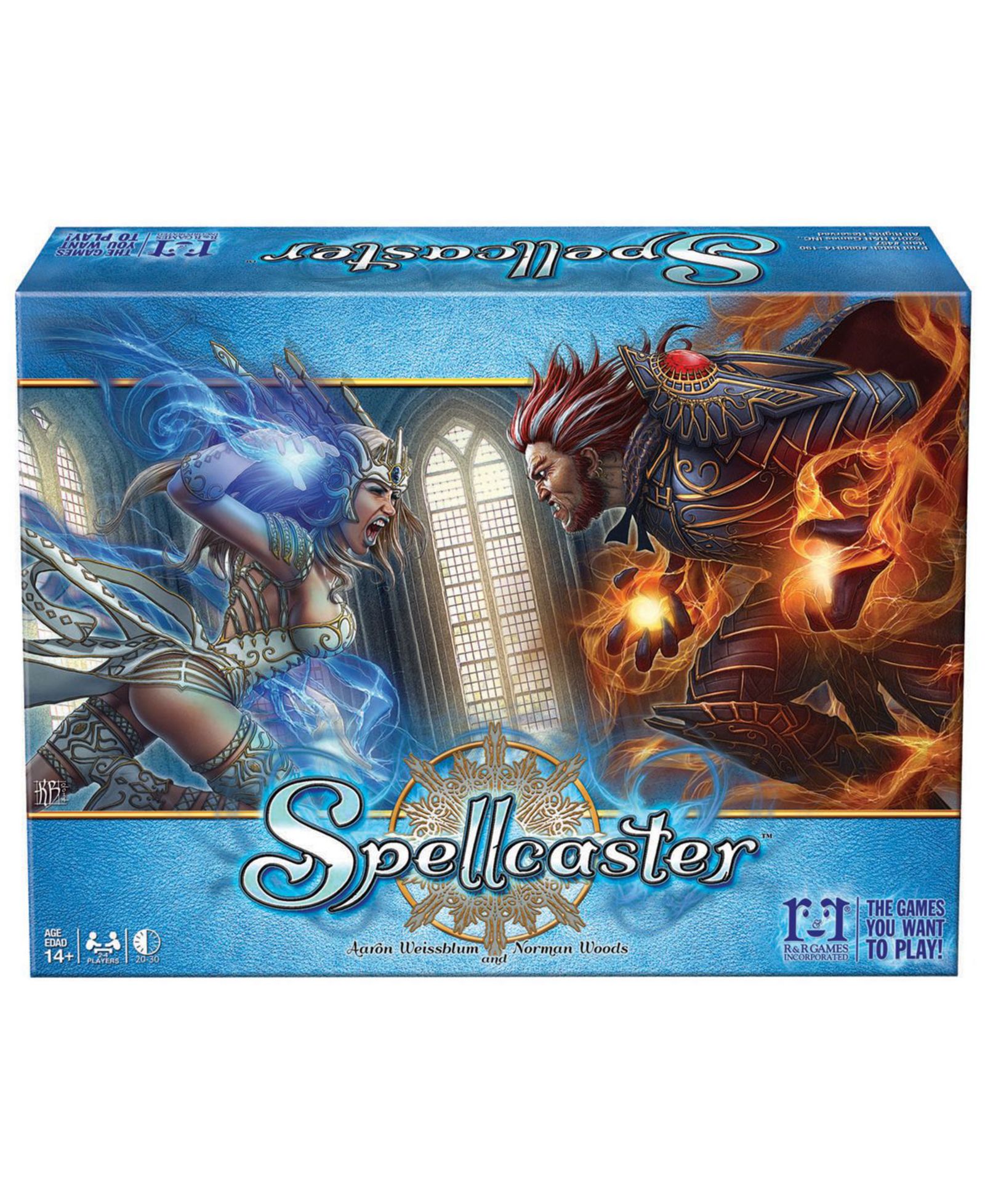 Стратегическая карточная игра Spellcaster от R&R Games, от 14 лет