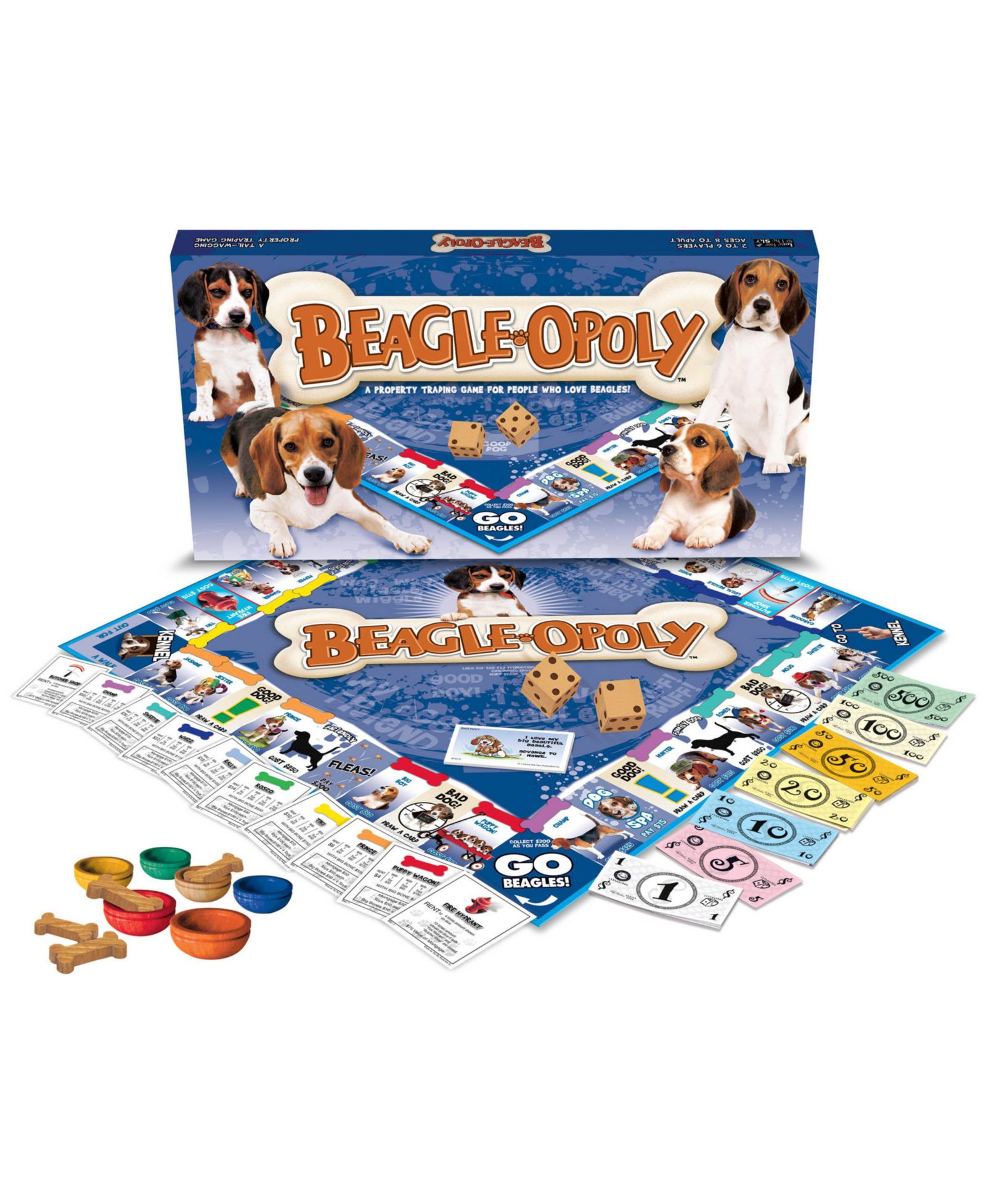 Beagle-opoly настольная игра MasterPieces Puzzles