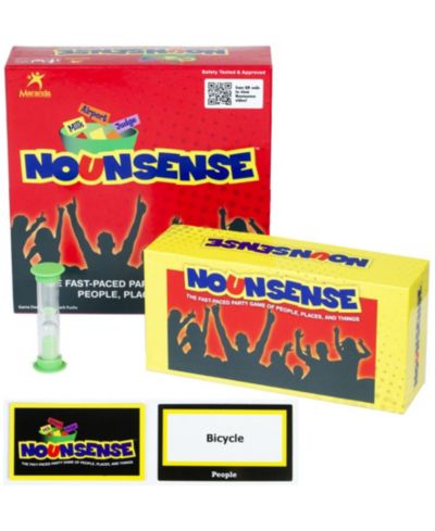 University Games Nounsense 540-Card Word Guessing Party Card Game, Ages 8+